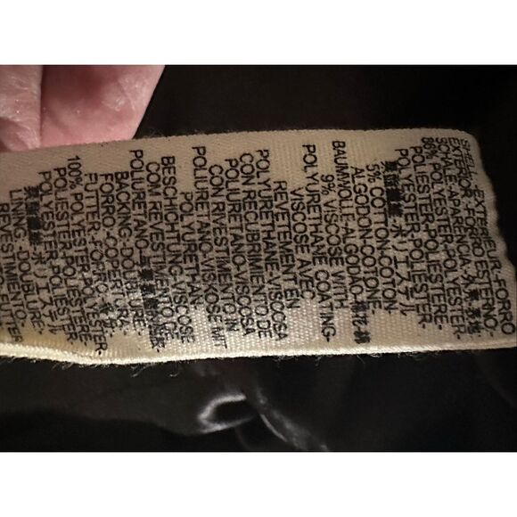 NWOT Free People We The Free Women's Black Vegan Leather Biker Moto Jacket Small - Picture 6 of 12